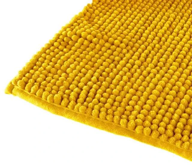 5five Simply Smart Vonios kilimėlis TAPIS MINI CHENILLE, 50x80 cm, geltonas