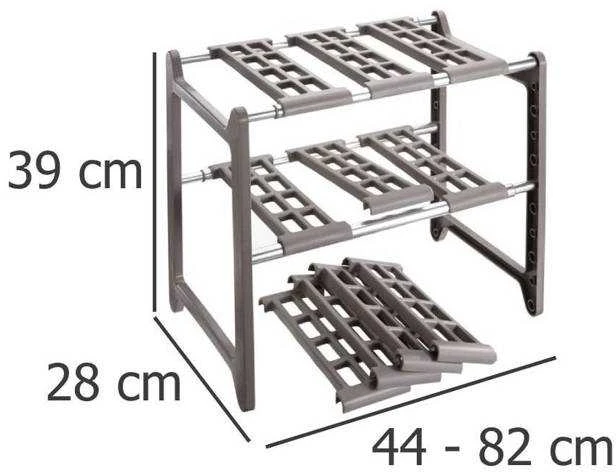 WENKO Apatinė spintelė Flexi, pailginama nuo 45-80 cm