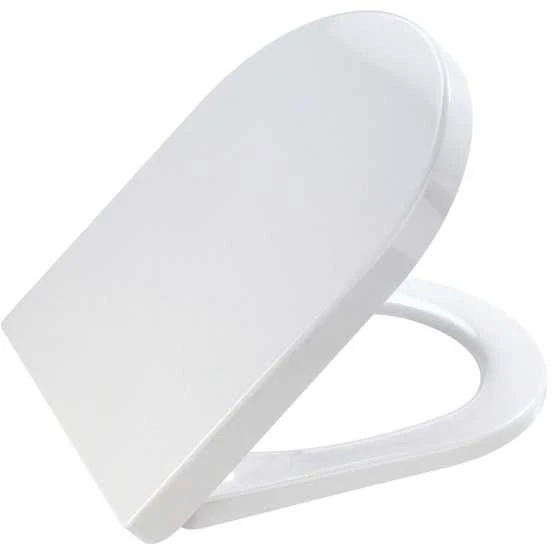 WENKO Premium klozeto sėdynė Palma EasyClose minkšto uždarymo mechanizmas, Baltas