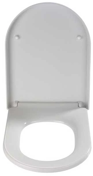 WENKO Premium klozeto sėdynė Palma EasyClose minkšto uždarymo mechanizmas, Baltas