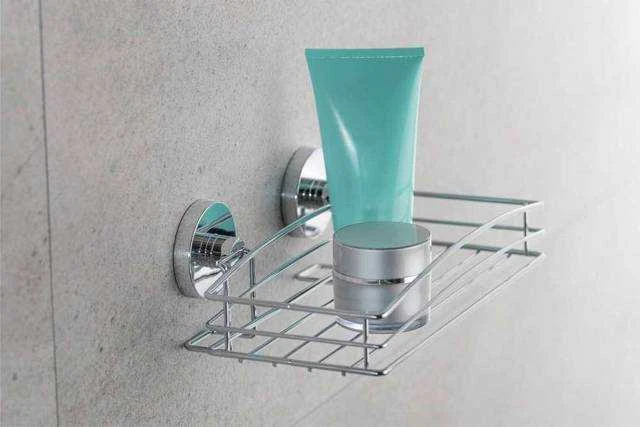 vonios Vacuum-Loc lentyna - chromuotas plienas, WENKO 20883100/5186