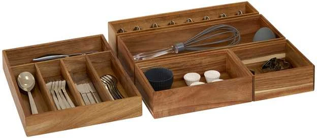 Medinis stalo įrankių organizatorius TIDY SMART, 26 x 35 x 5 cm