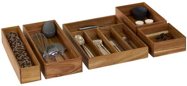 Medinis stalo įrankių organizatorius TIDY SMART, 26 x 35 x 5 cm