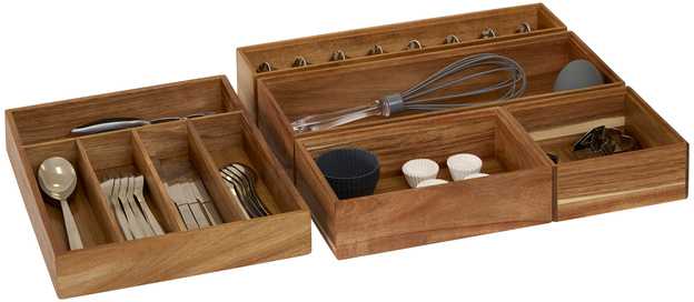 5five Simply Smart Medinis organizatorius TIDY SMART, 15 x 38 x 7 cm