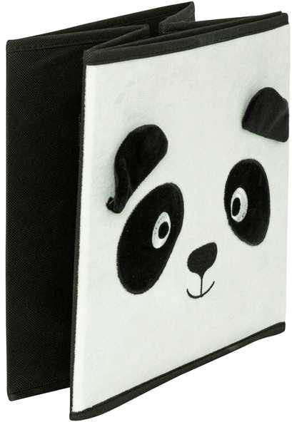 Atmosphera Žaislų laikymo konteineris su panda STAY, 29 x 29 cm