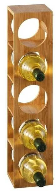 Zeller 13565 Wine Rack 13.5 x 12.5 x 53 cm Bamboo
