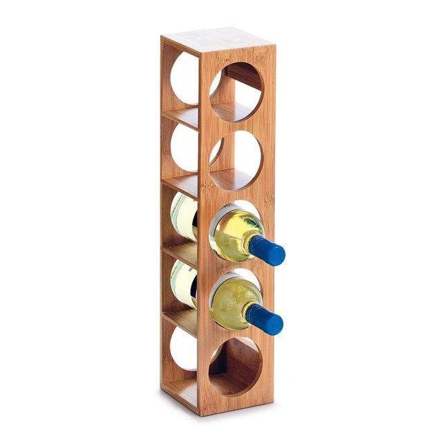 Zeller 13565 Wine Rack 13.5 x 12.5 x 53 cm Bamboo