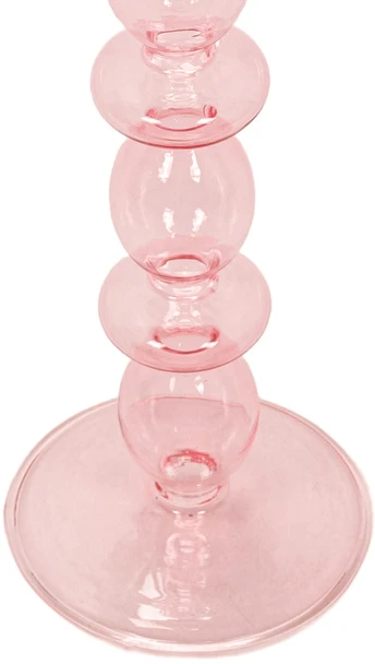 Atmosphera Žvakių laikiklis ilgai žvakei, stiklinis, 25,7 cm