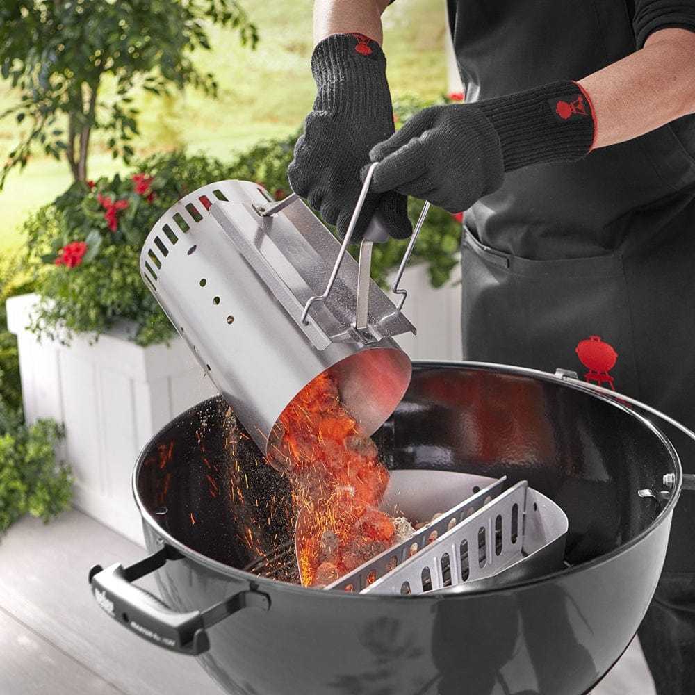 Weber Rapidfire mažas anglių uždegiklis, 7447