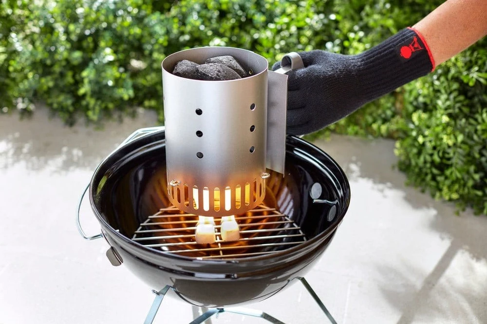Weber Rapidfire mažas anglių uždegiklis, 7447