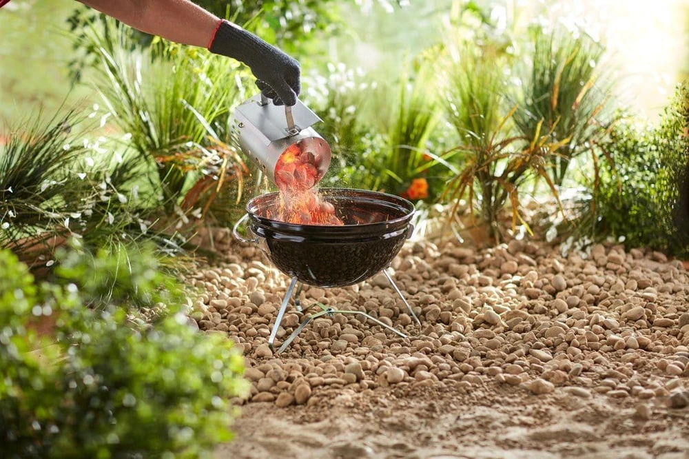 Weber Rapidfire mažas anglių uždegiklis, 7447