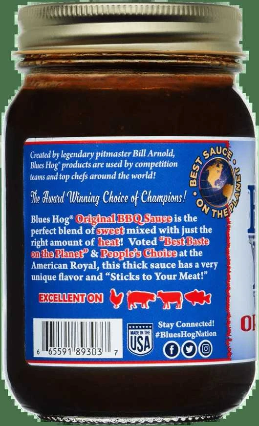 BBQ Padažas Blues Hog Original, 591 ml