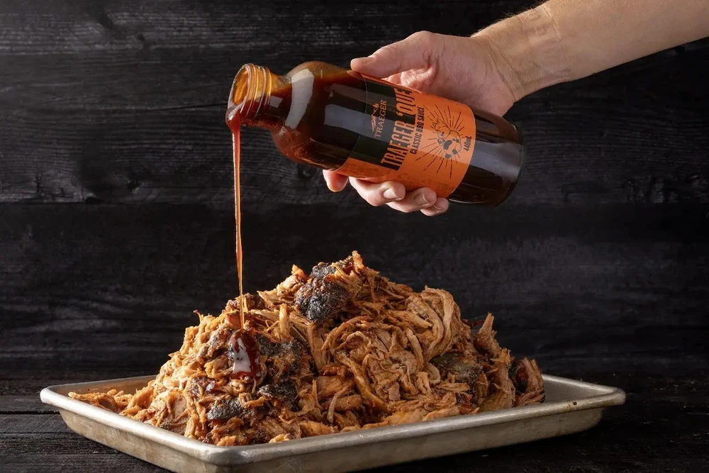 BBQ padažas Traeger 'Que, 440 ml, klasikinis, su rudojo cukraus ir rūkyto hikorio natomis