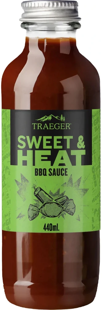 BBQ padažas Traeger Sweet & Heat, 440 ml, saldaus ir aštraus skonio su mangais