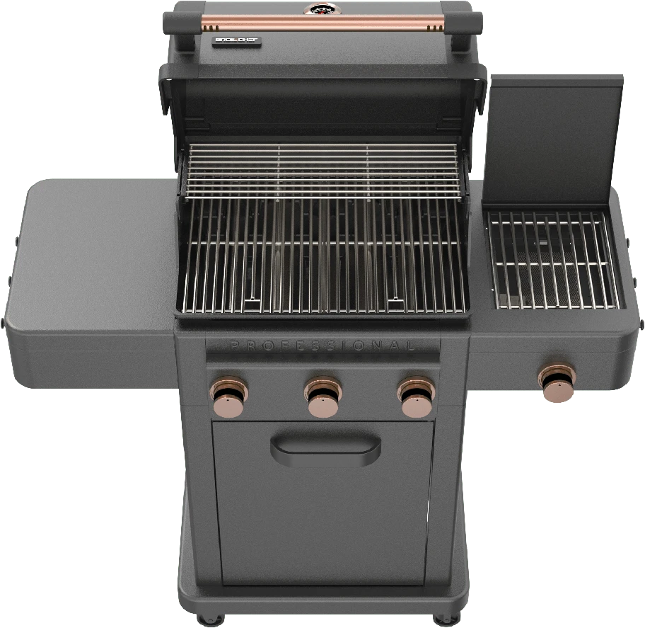 BroilChef dujinis grilis Tahoe BC-2217B, juodas