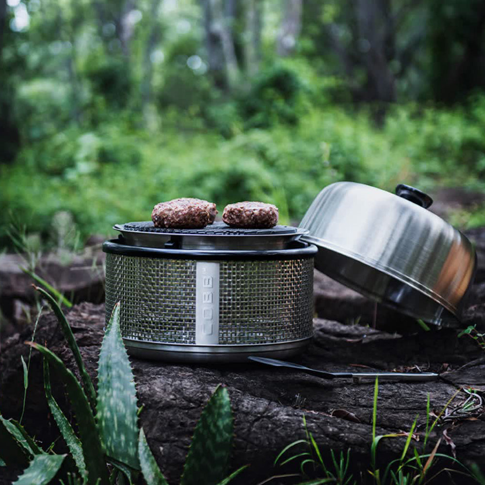 Kelioninis / pikniko grilis COBB Kitchen in a BOX (Premier AIR), anglinis, Ø 33cm aprašymas - Prekės nuotrauka