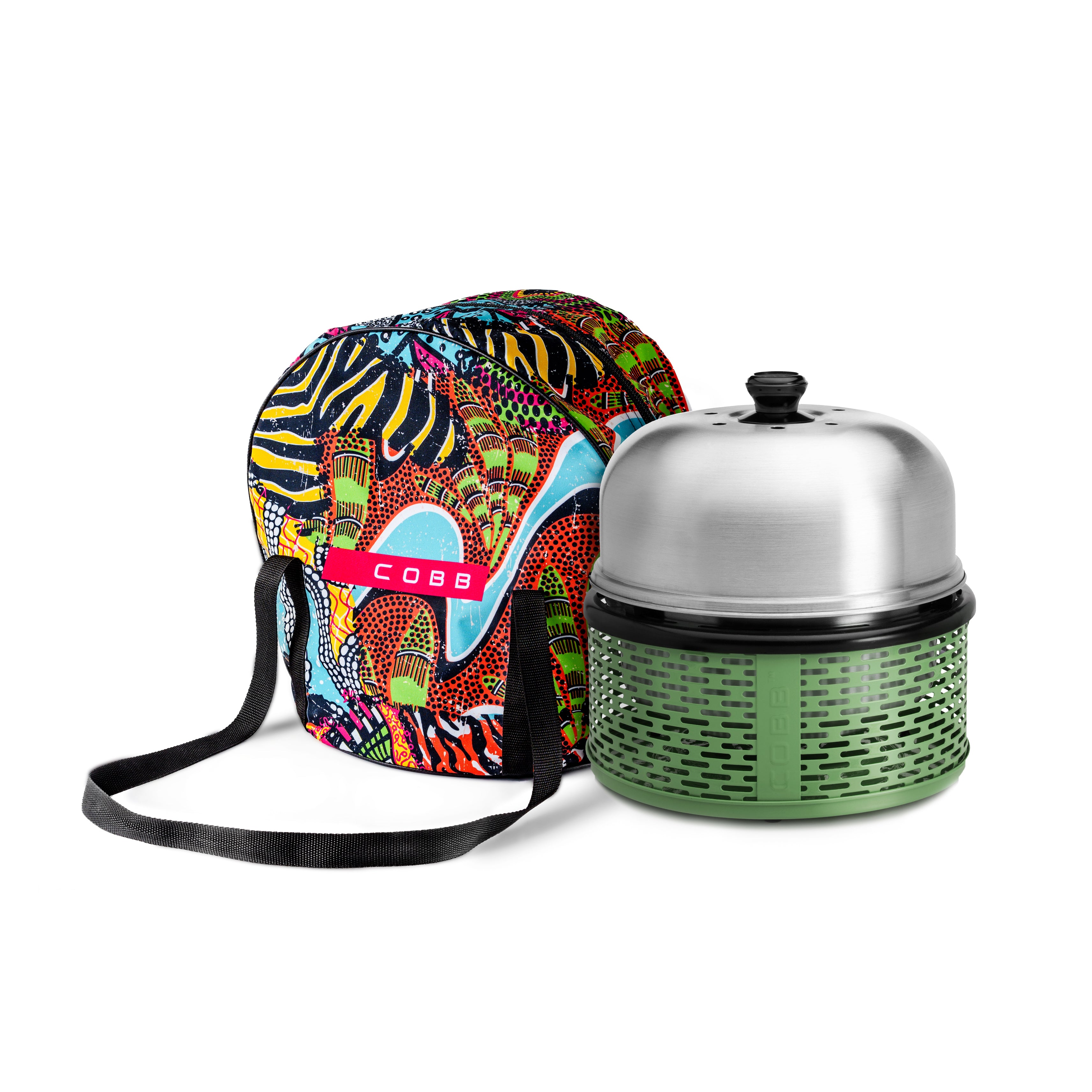 Kelioninis / pikniko grilis COBB Pro Heritage | Žalias, anglinis, Ø 33 cm aprašymas - Prekės nuotrauka