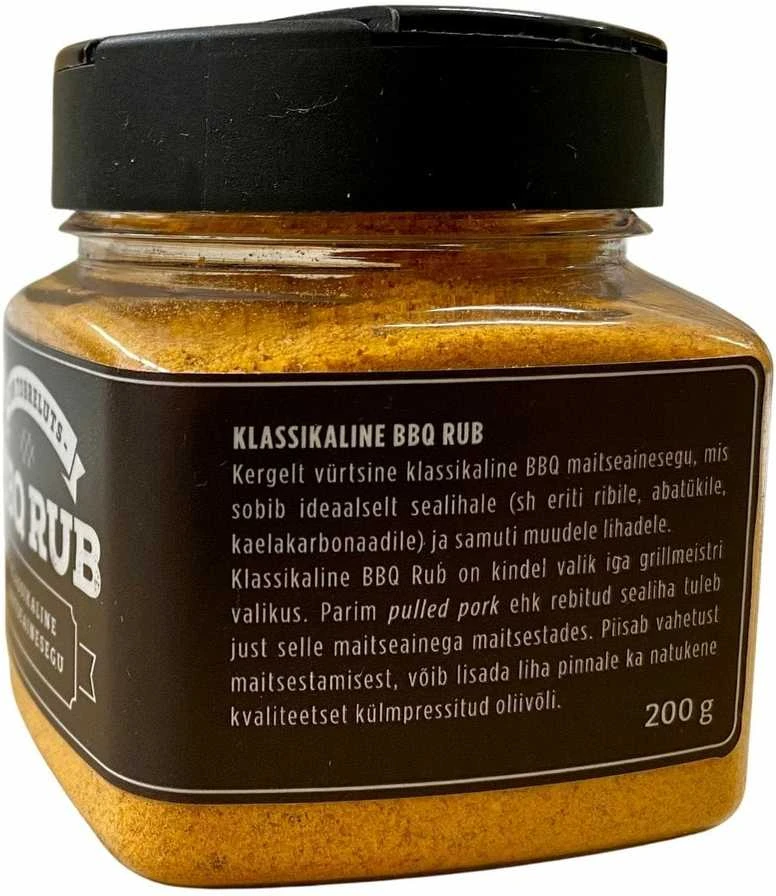 Bbq Entertainment Enn Tobreluts prieskonių mišinys BBQ RUB Klasikinis, 150 g