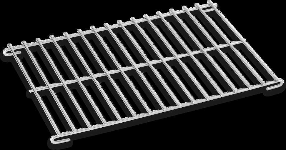 Grotelės skrudinimui, skirtos WEBER Q 200/2000 ir 300/3000 griliams, 1,52 x 23,50 x 37,08 cm