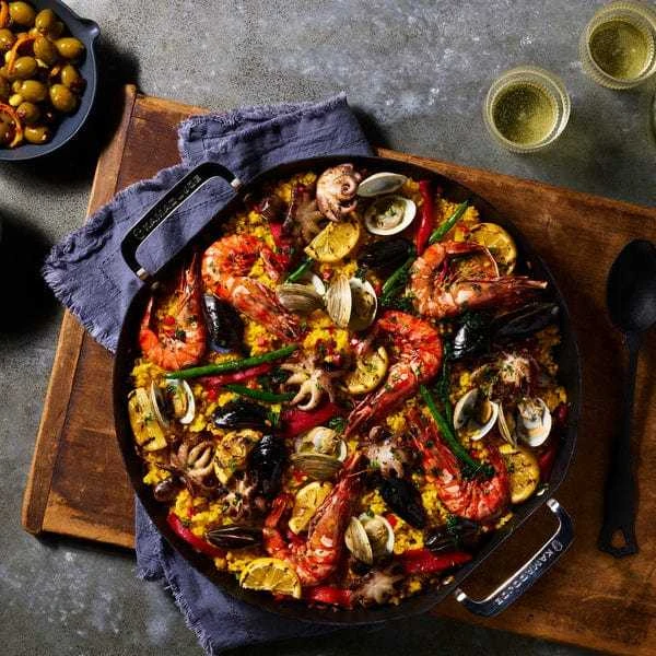 Anglies plieno Paella keptuvė Kamado Joe