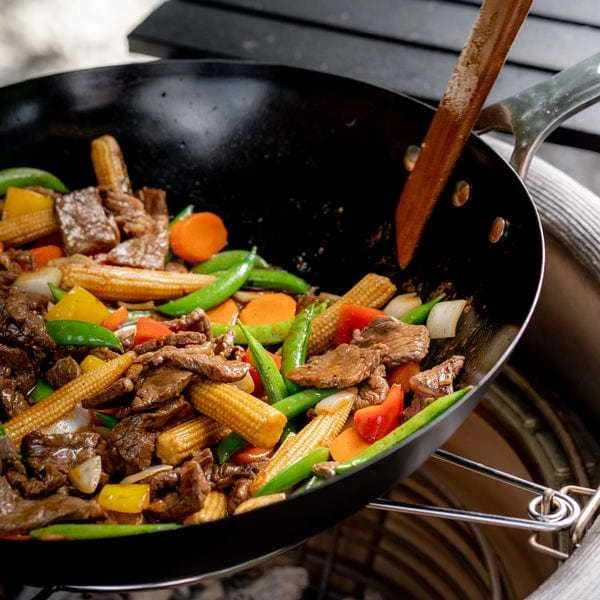 Anglies plieno Wok keptuvė Kamado Joe 40cm