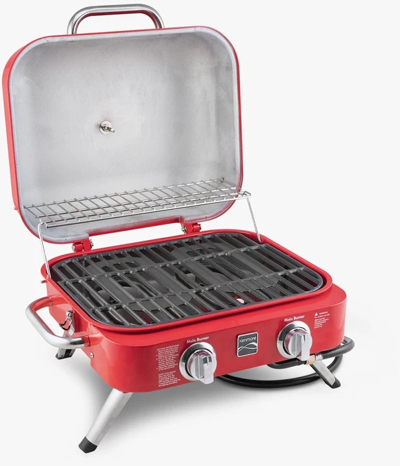 Kenmore 2 degiklių nešiojamas dujinis grilis, spalvų pasirinkimas