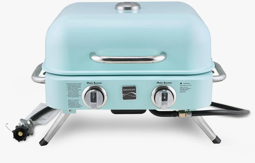 Kenmore 2 degiklių nešiojamas dujinis grilis, spalvų pasirinkimas
