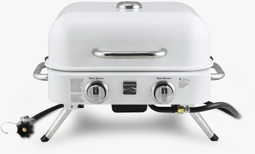 Kenmore 2 degiklių nešiojamas dujinis grilis, spalvų pasirinkimas