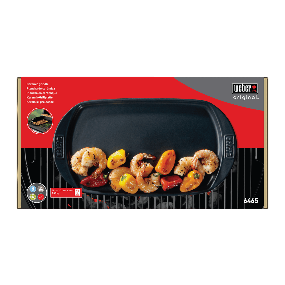 Keraminis kepimo padėklas WEBER Griddle, 40 x 22 cm