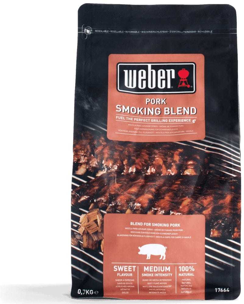 Medžio drožlių mišinys kiaulienai WEBER, 0,7kg