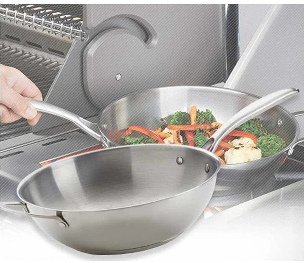 Nerūdijančio plieno keptuvė NAPOLEON WOK, Ø 30cm