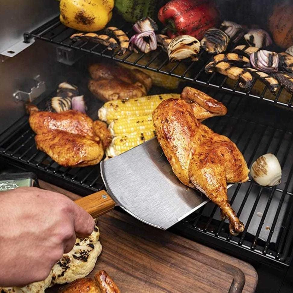 Nerūdijančio plieno mentelė TRAEGER XXL, 41 cm