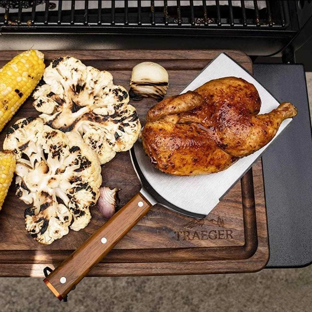 Nerūdijančio plieno mentelė TRAEGER XXL, 41 cm