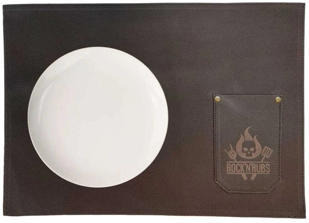 Rock'N'Rubs Odinis stalo padėkliukas Cognac Crunch Rudas