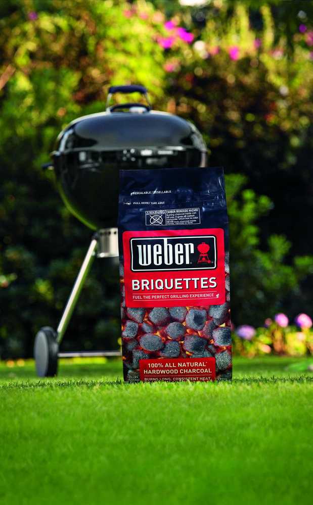 Presuoti anglies briketai WEBER, 8kg