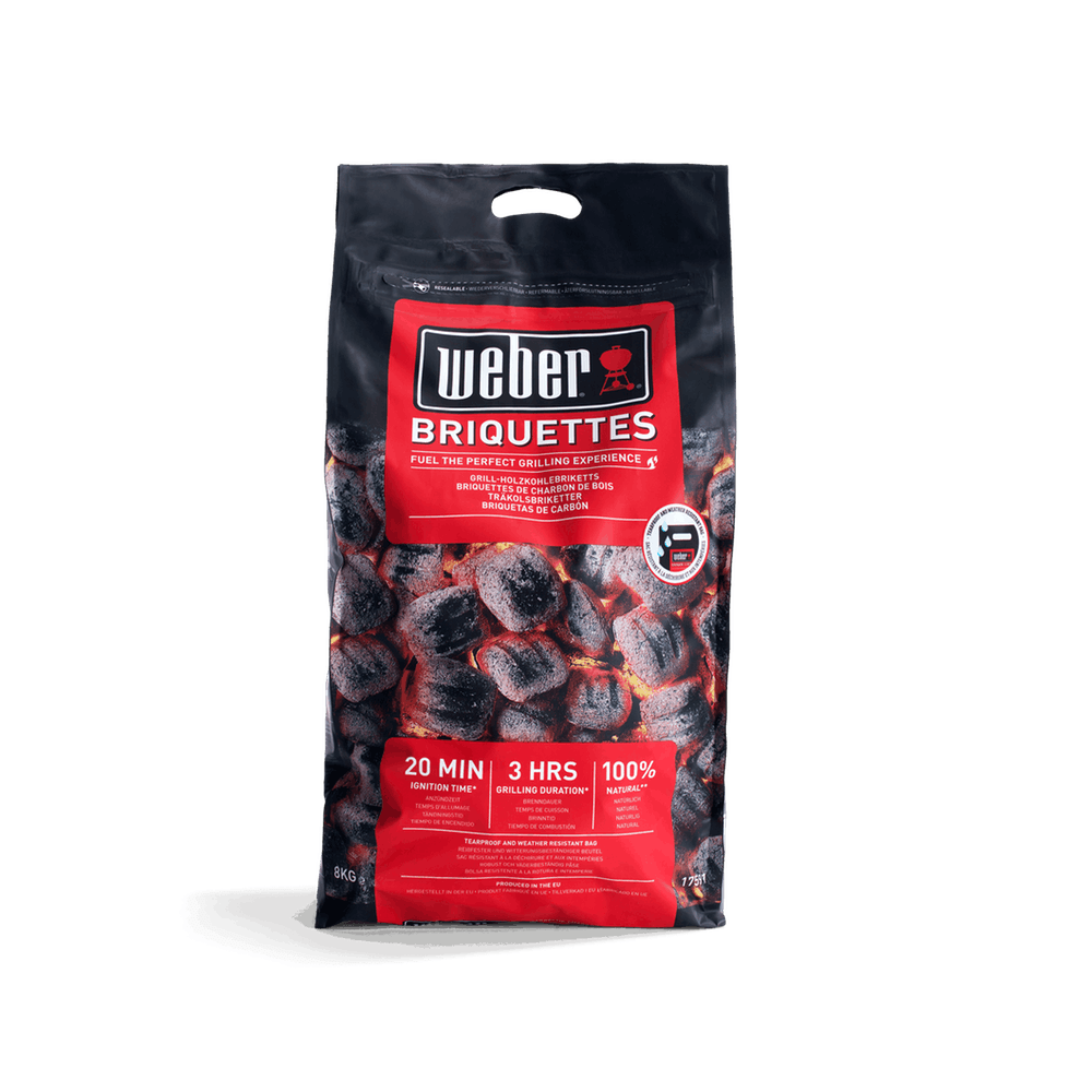 Presuoti anglies briketai WEBER, 8kg