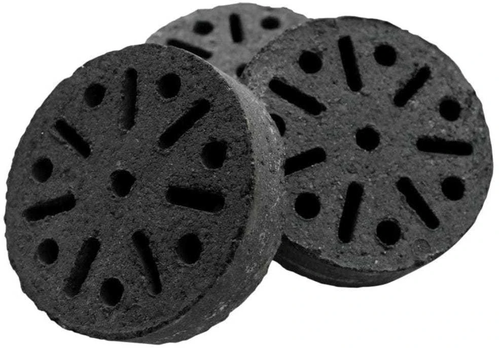 Presuotos kokosų riešutų kiautų anglies tabletės COBB Cobblestones, 6 vnt.