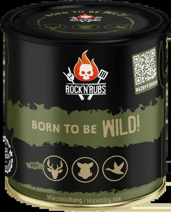 ROCK'N'RUBS Prieskoniai "Born to Be Wild" (žvėrienai), 190 g