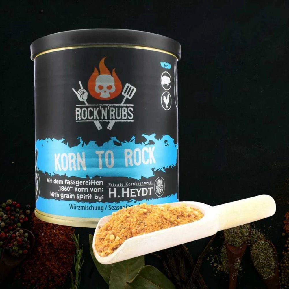 ROCK'N'RUBS Silverline Universalūs prieskoniai "Korn to Rock", 130 g
