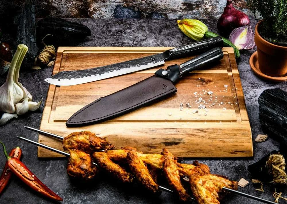 Šakė STYLE DE VIE Churrasco kaltinė, alyvuogių spalvos, 70 cm
