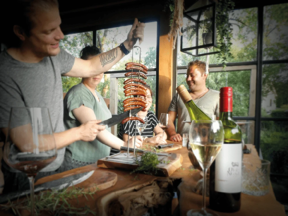 Šakė STYLE DE VIE Churrasco kaltinė, alyvuogių spalvos, 70 cm