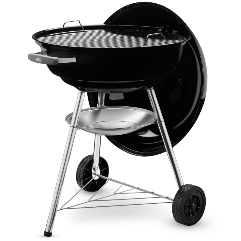 Weber Charcoal Grilis Compact Virdulys 57 cm juodas Juodas (1321004)