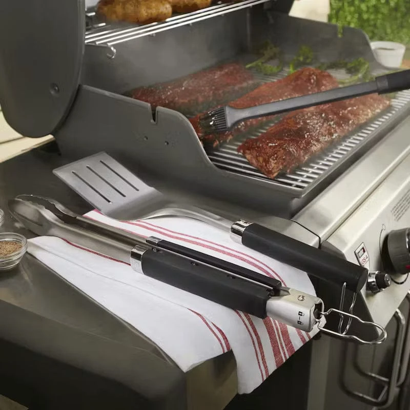 Weber Precision 3 dalių grilio įrankių rinkinys, 6764