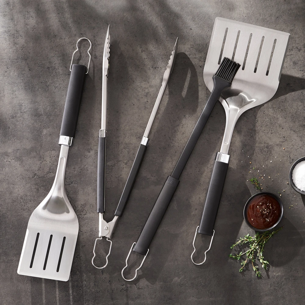 Weber Precision 3 dalių grilio įrankių rinkinys, 6764