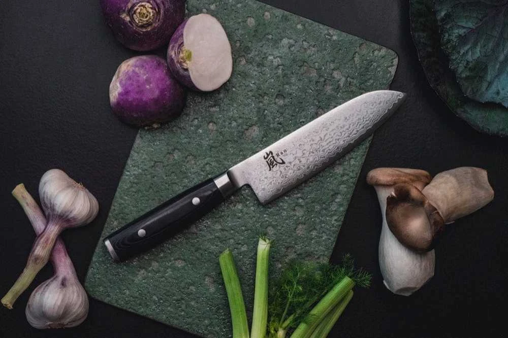 YAXELL RAN | SANTOKU peilis 165 mm | 69 sluoksniai VG-10 damasko plienas