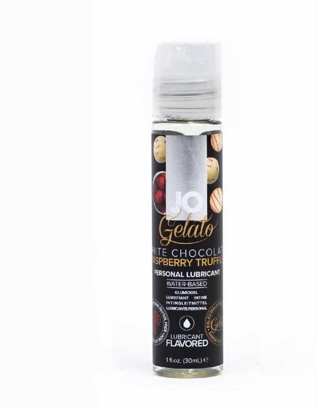 System JO - Gelato Baltas Chocolate Truffle Lubricant Vanduo-Based 30 ml