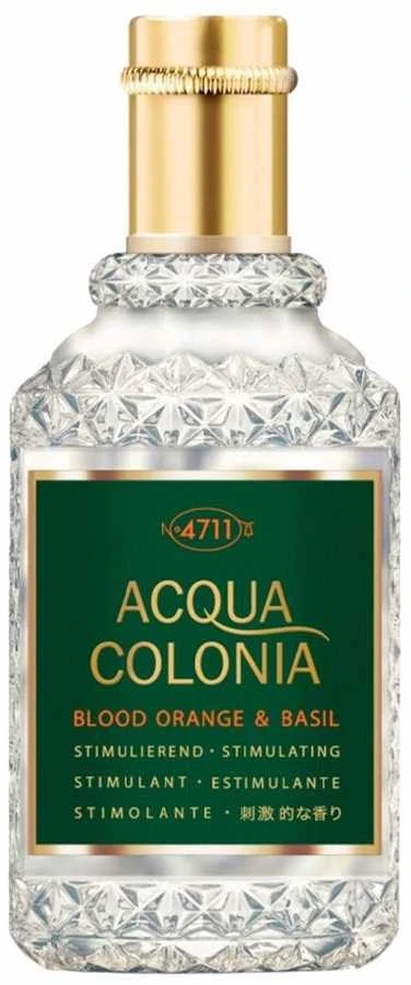 4711 Acqua Colonia Blood Oranžinis & Basil EDC odekolonas unisex, 50 ml