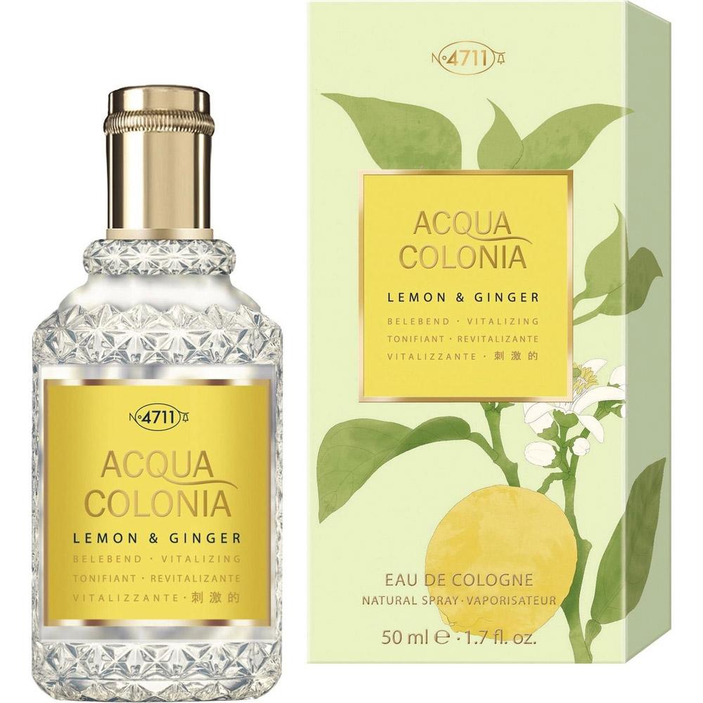 Kvepalai moterims 4711 Acqua Colonia Lemon & Ginger EDC, 50 ml