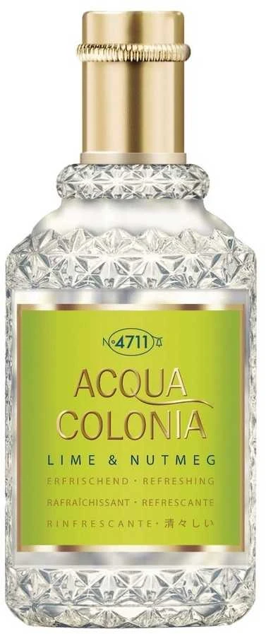 4711 Acqua Colonia Lime & Nutmeg EDC odekolonas unisex, 50 ml