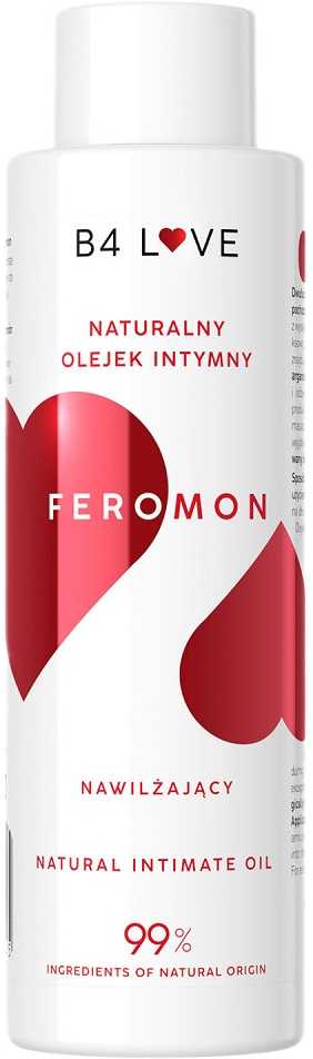4Organic B4Love natūralus dvifazis intymus aliejus su feromonais 100 ml